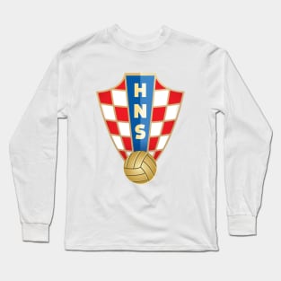 Croatia National Football Team Long Sleeve T-Shirt